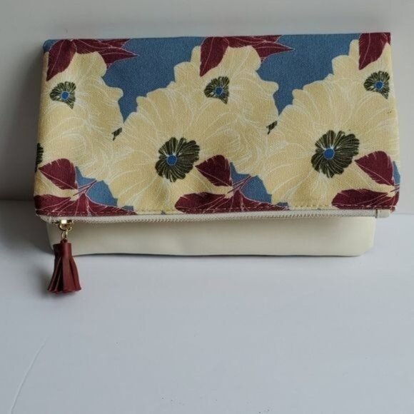 Rachel Pally Bag Clutch Vegan Leather Reversible WOMEN'S WOMAN'S - Picture 2 of 10